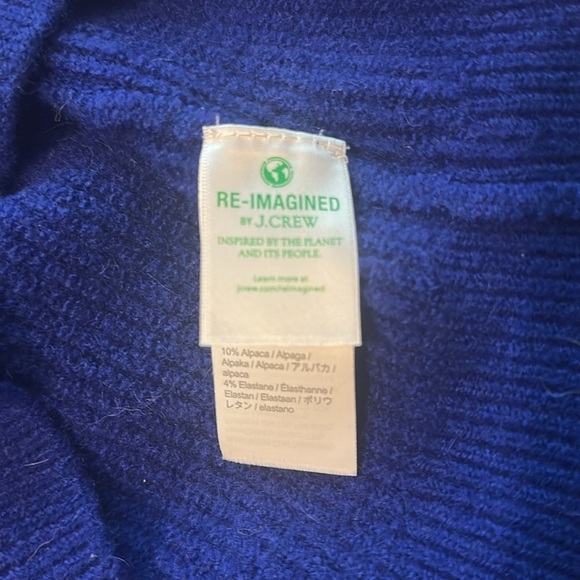 Crewcuts Blue Knit Sweater with Mock Neck - Picture 5 of 6